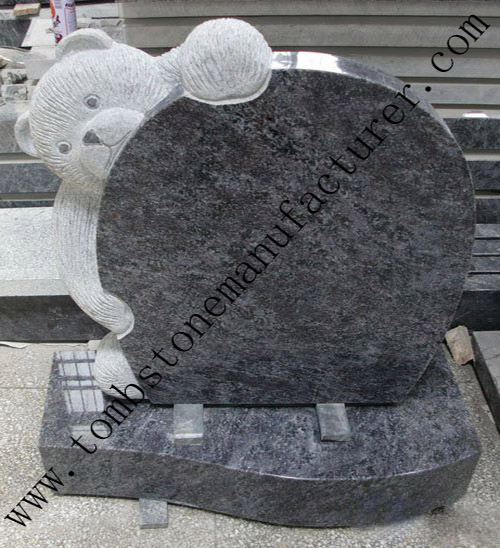 teddy bear headstone6